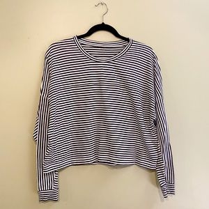 Kate Spade Saturday Striped Long Sleeved Shirt
